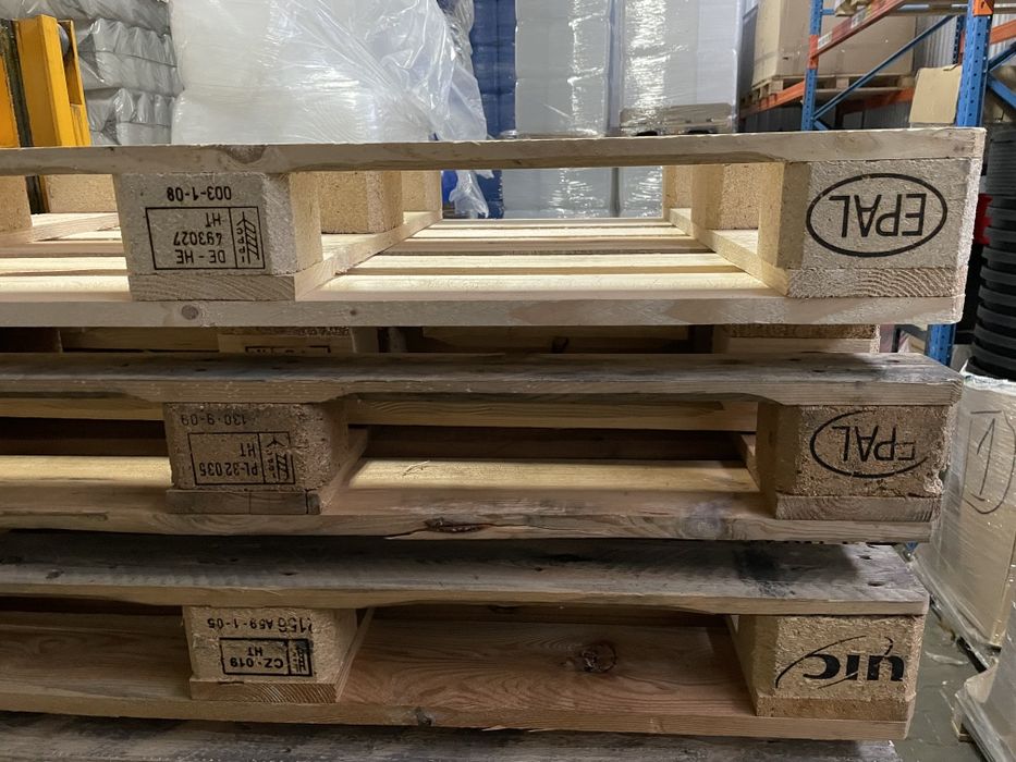 Palety euro 120x80 oryginał EPAL Uic Ippc