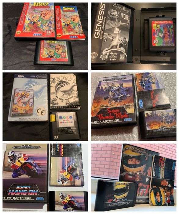 Картриджі Sega (Сега) Ліцензія!много новинок смотрите описание