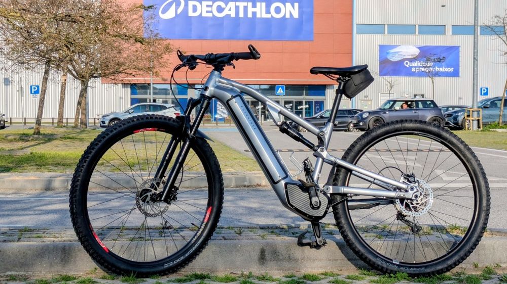 Bicicleta Elétrica Suspensão Total