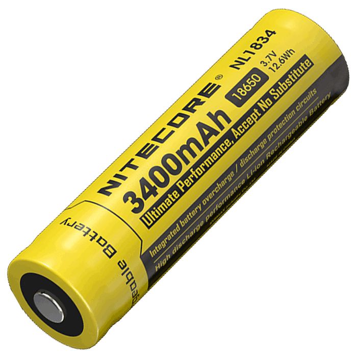 Акумулятор 18650 (3400mAh) Nitecore NL1843