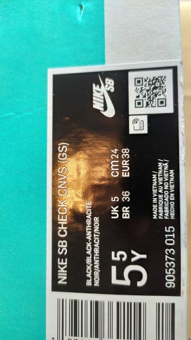 Nike SB Check CNVS nowe 38