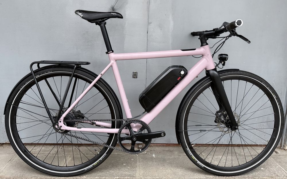 Міський електро велосипед Ampler Curt, розмір М 55см, ремінь CDX