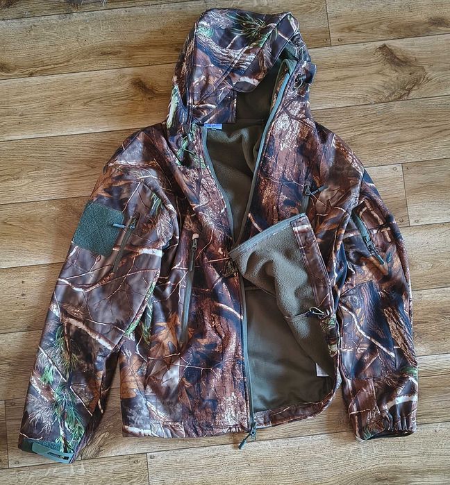Softshell real tree camo L