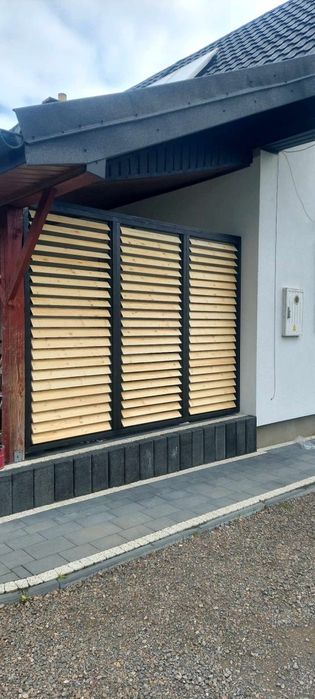 Ruchome obracane deseczki  żaluzje shutters