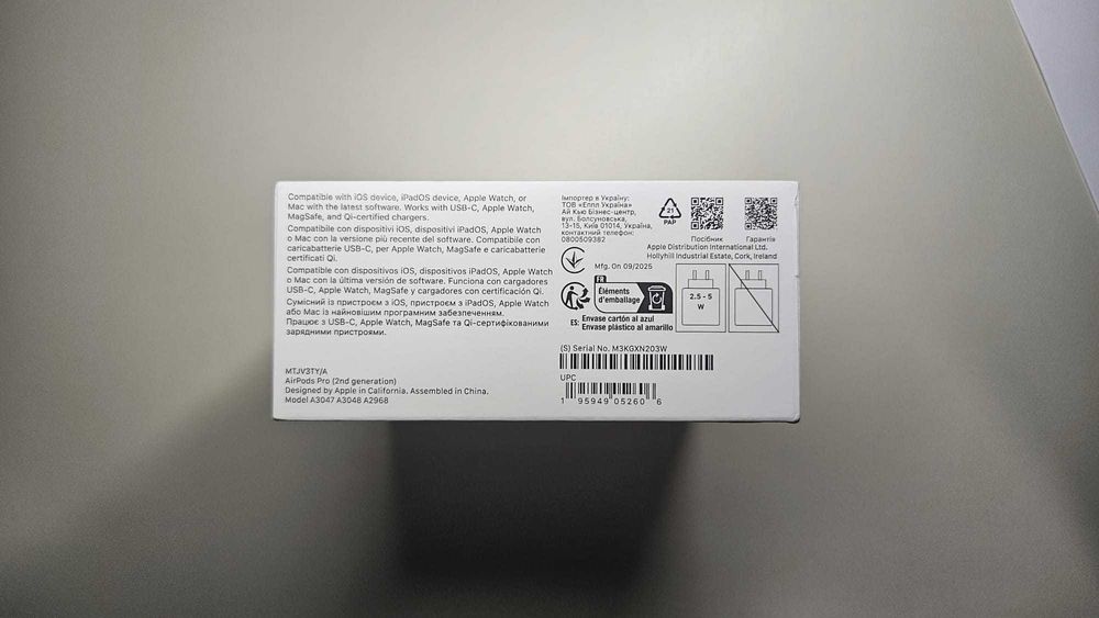 Airpods Pro 2, caixa selada