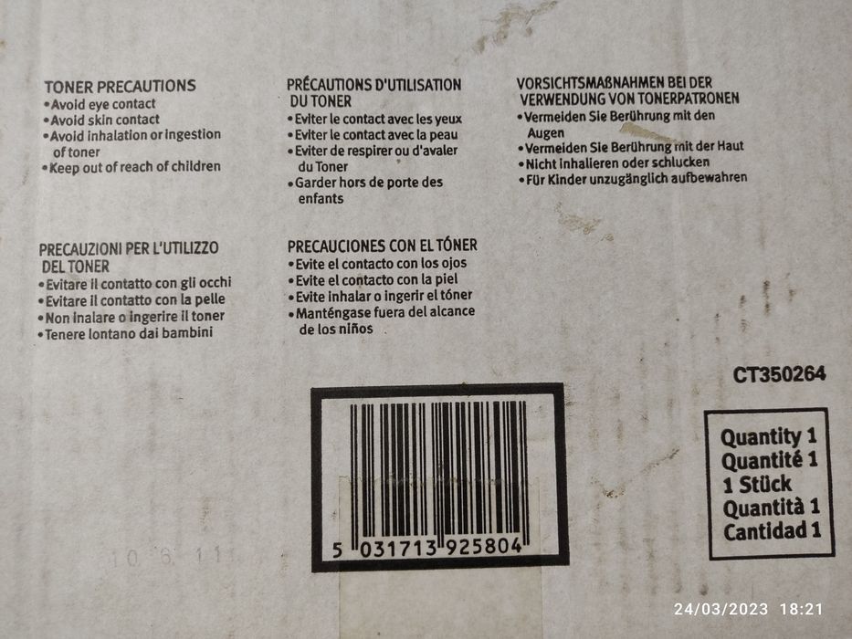 Toner OKI b6200 b6250 b6300