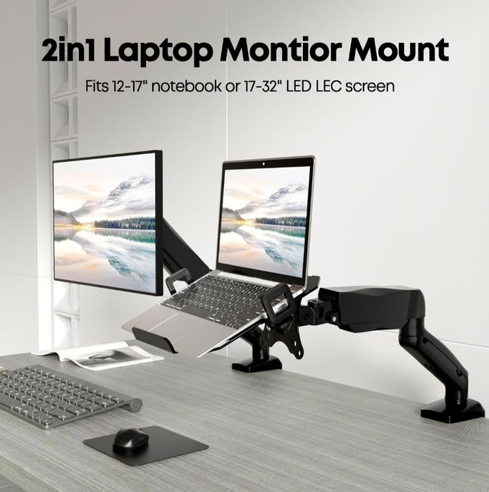 !!Uchwyt do laptopa 13- 17 " i monitora 13-32" PREMIUM!!