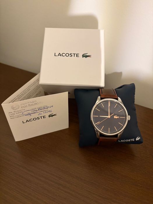 Relógio - Lacoste Vienna - Quartzo 42mm - Documentos e Garantia