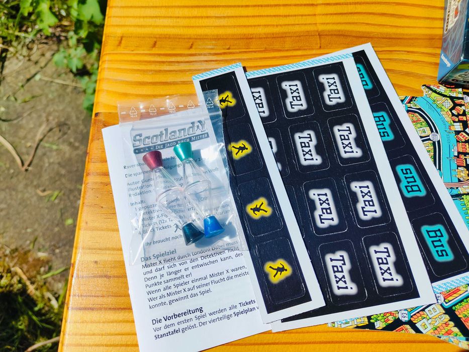 Gra Scotland Yard: Die Jagd nach Mister X - DE #1