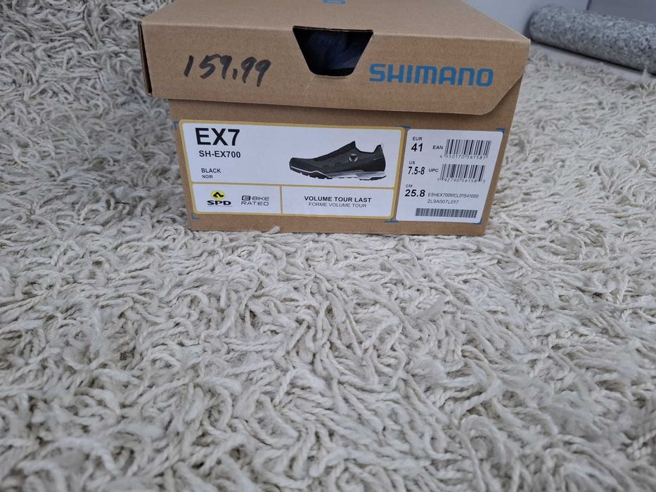 Buty Rowerowe Shimano SH-EX700 Czarne roz. 41