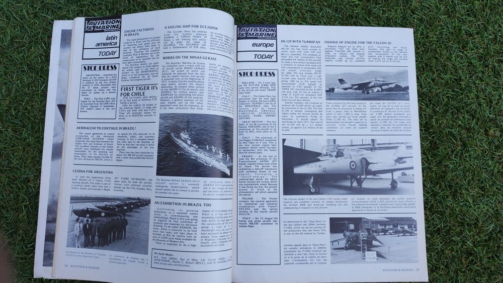 Revista Aviation & Marine de 1976