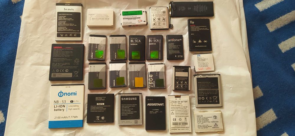 НЕ РАБОЧИЕ аккумуляторные батареи (Li-ion) (Li-Po) контроллер заряда