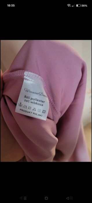 Sukienka asymetryczna wesele