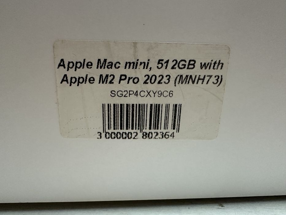 Apple Mac mani 512 gb M2 Pro 2023 р Стан нового коробка + чеки