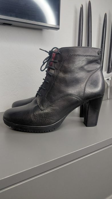 Черевики ботильйони шкіряні Tamaris