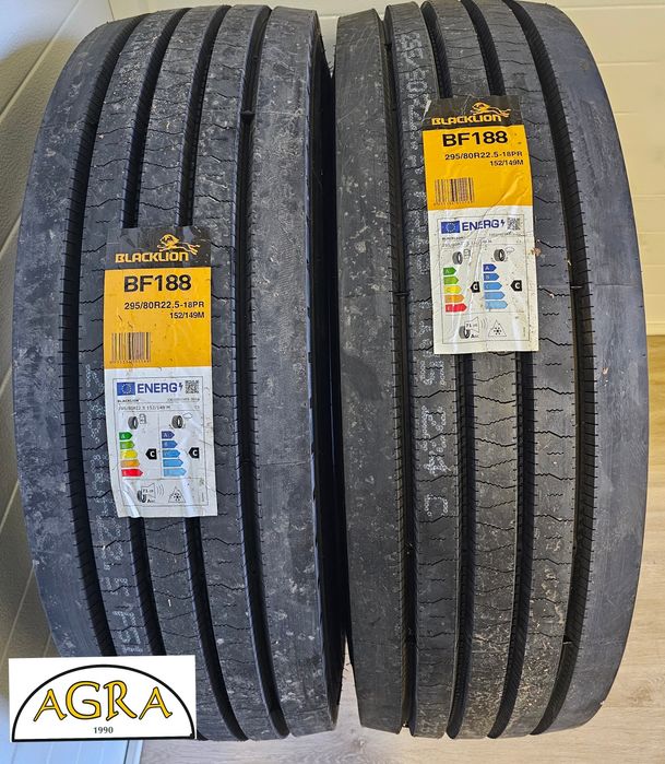 295/80R22.5 (1150netto) BLACKLION BLACK LION opona opony nowa przód