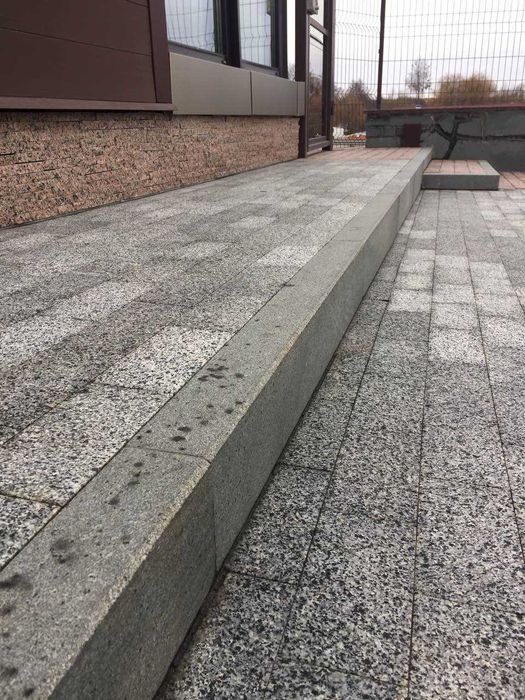 Бордюр гранітний (камінь бортовий), поребрик
