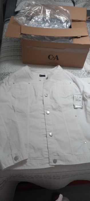 Casaco C&A,BRANCO,  N50
