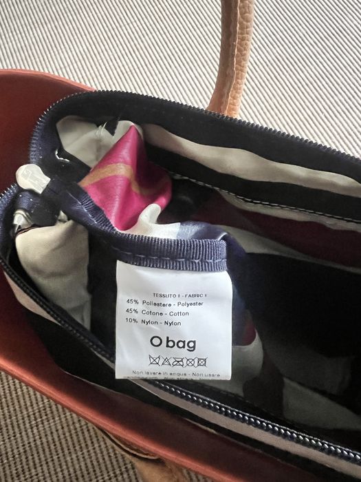 Piękna duża torebka O’Bag w pastelowym pomarańczu