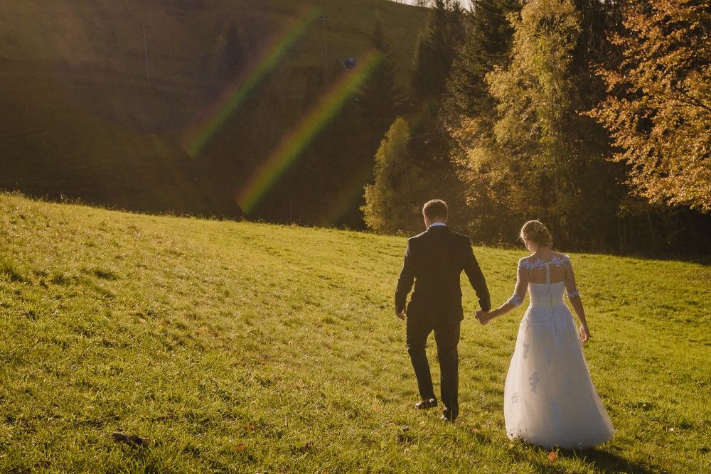 Suknia Ślubna - koronka, bolerko, hiszpanka, MADONNA - ŚLICZNA