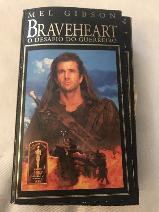 Vhs Braveheart com Mel Gibson