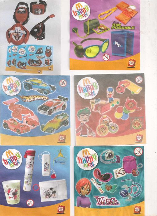 VENDO BRINQUEDOS MCDONALDS