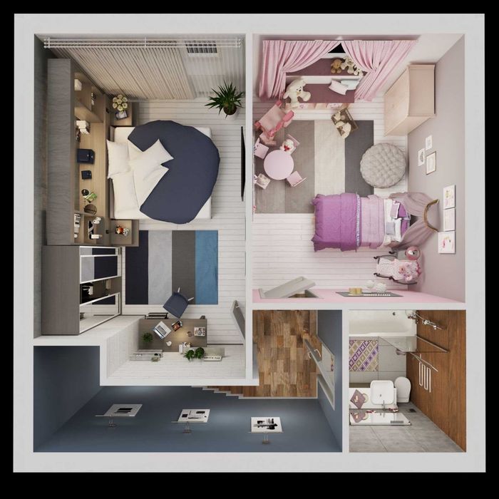 Таунхаус 2кім/оплата частинами/перший внесок 4800дол.