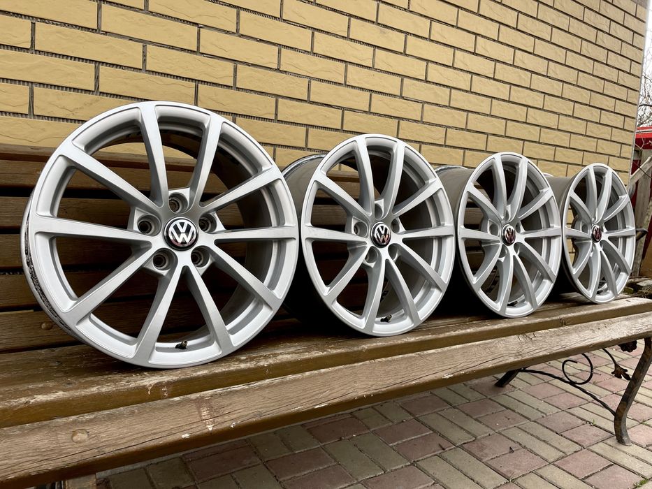 Диски Оригінал R17 5.112 ET36 Фольцваген Пасат Гольф Шкода Ауді А4 А6