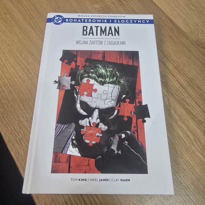 Komiks Batman wojna  żartów z zagadkami