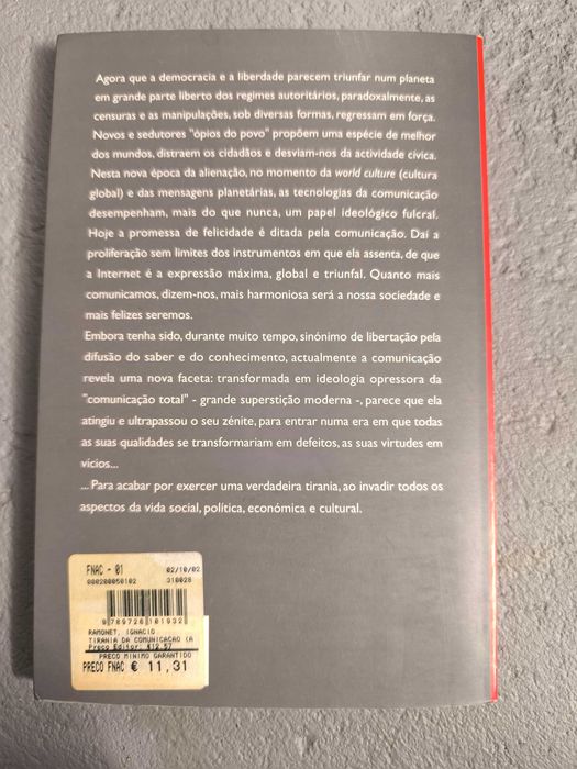 A Tirania da Comunicação — Ignacio Ramonet