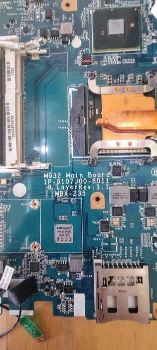 Płyta główna Sony VAIO VPCF13M1E MBX-235 M932 GT425M + chłodzenie