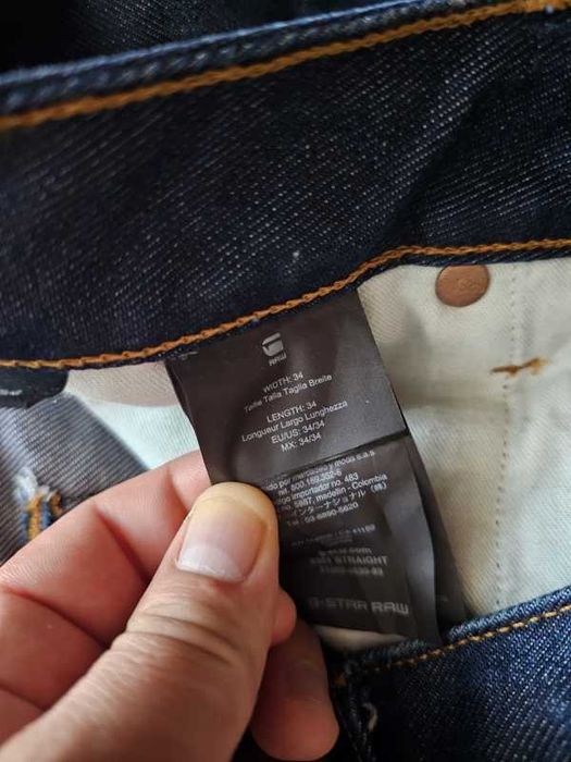 Spodnie G-Star Raw 3301 W34 L34