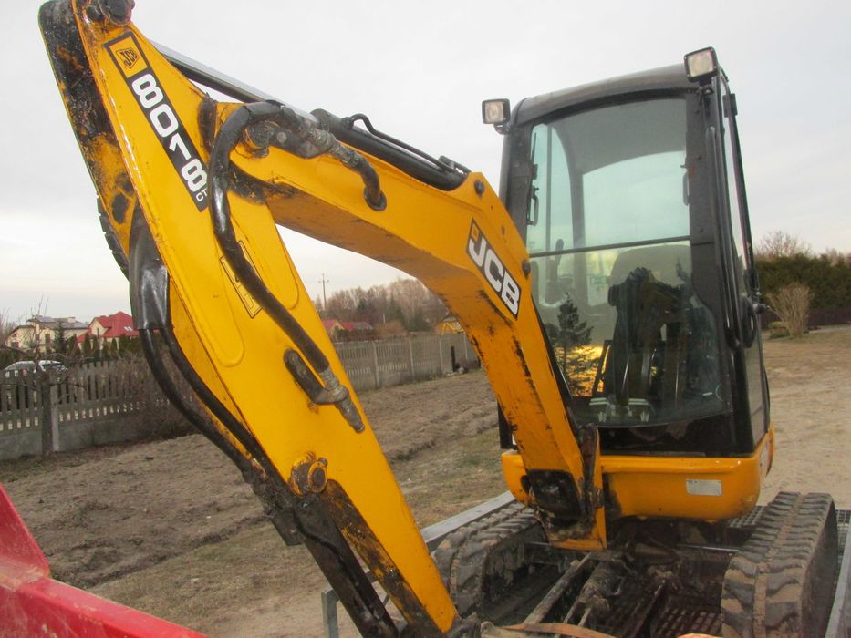 mini koparka JCB 8018