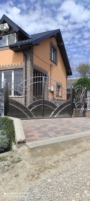 Ворота, фіртка, огородження з нержавіючої сталі, нержавіки