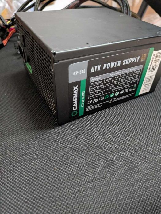 Блок живлення ATX 500W GAMEMAX GP-500