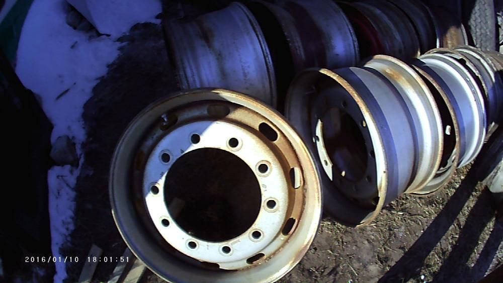 Диск колесный R22.5*8.25"; R22.5*9,00";R22.5*11,75"(РУЛЕВОЙ)
