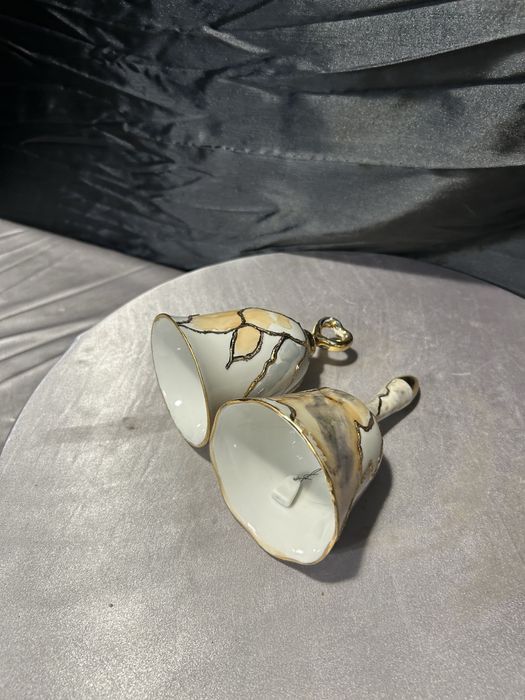 Ceramiczne dzwonki dekoracyjne – zestaw 2 sztuki  1462/25