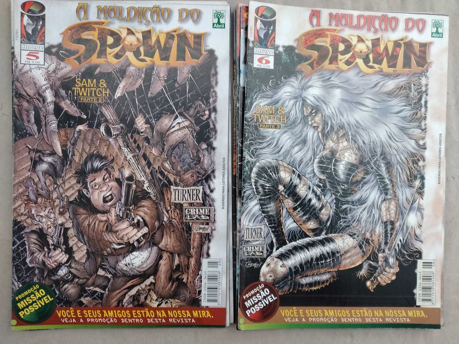 Maldição do Spawn, A /Abril