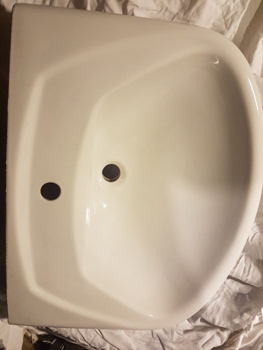 Umywalka duża 66 cm / 52 cm, stan bdb
