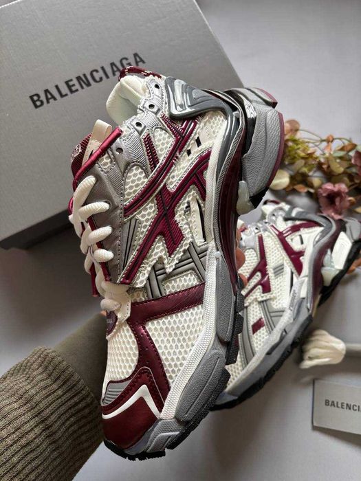 !SALE! Balenciaga Runner White Red 36 37 38 39 40 41 42 43 44 45 46 баленсіага