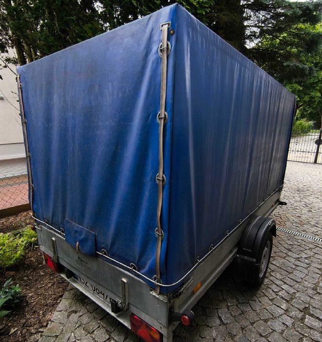 Przy czepka Lekka z plandeką 750kg SIDECAR  275cm