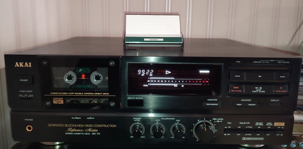 Дека Akai GX-75Akai ЗВУК!!!