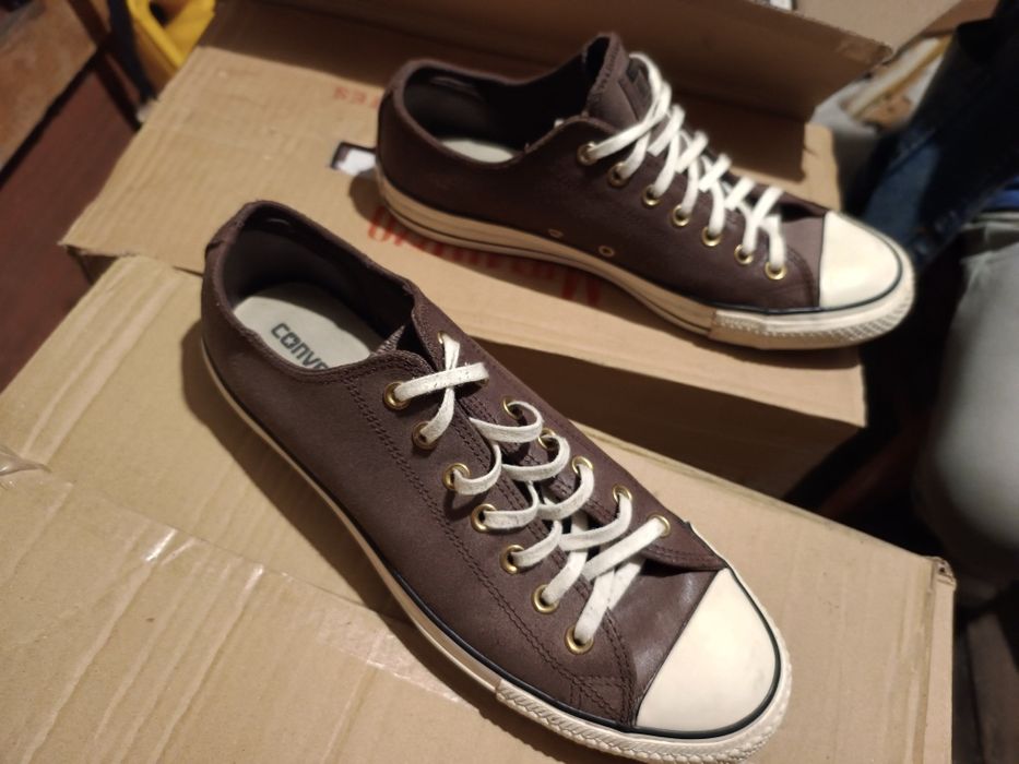 Кеди Converse all star оригінал, шкіряні.