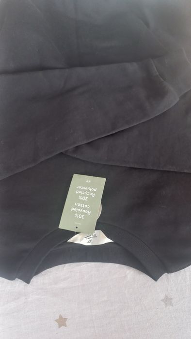 H&M nowa czarna bluza młodzież 170 cm