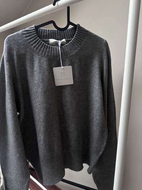 PROJECT RUNWAY – LEMONADA Sweter z półokrągłym dekoltem szary