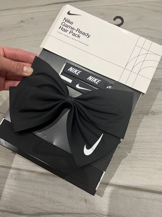 Nike набор для волос повязка резинка бант оригинал
