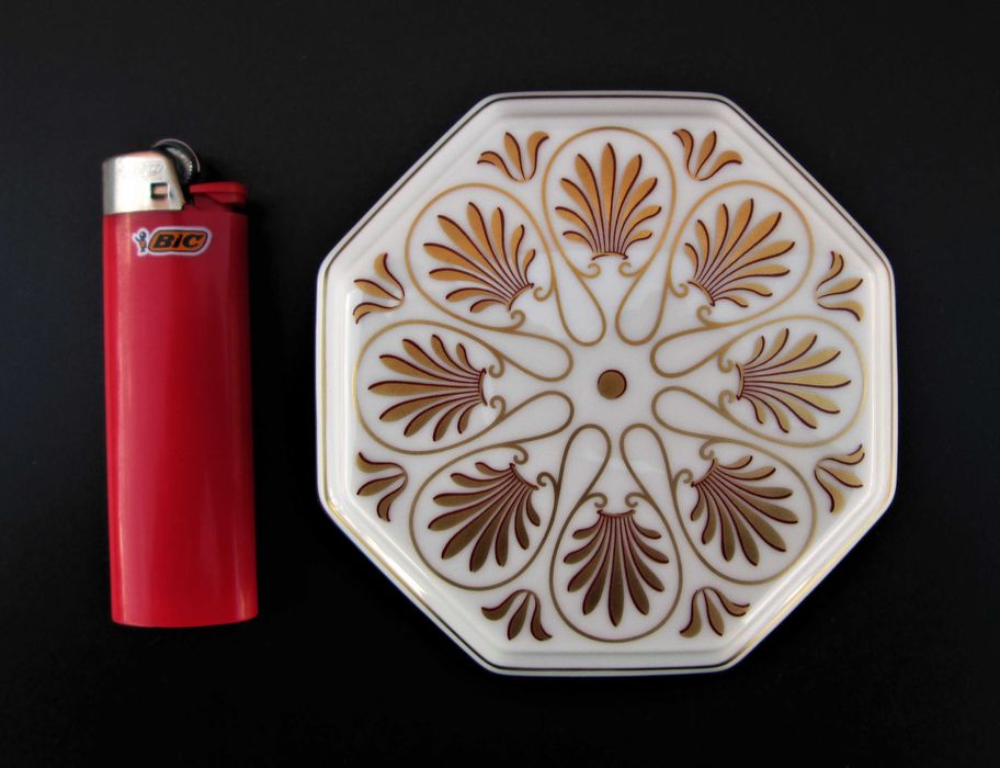 VISTA ALEGRE Antiga Caixa Regaleira em Porcelana coleção GRÉCIA