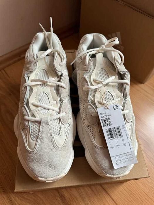 Buty Adidas Yeezy boost Yeezy 500 bone white 46