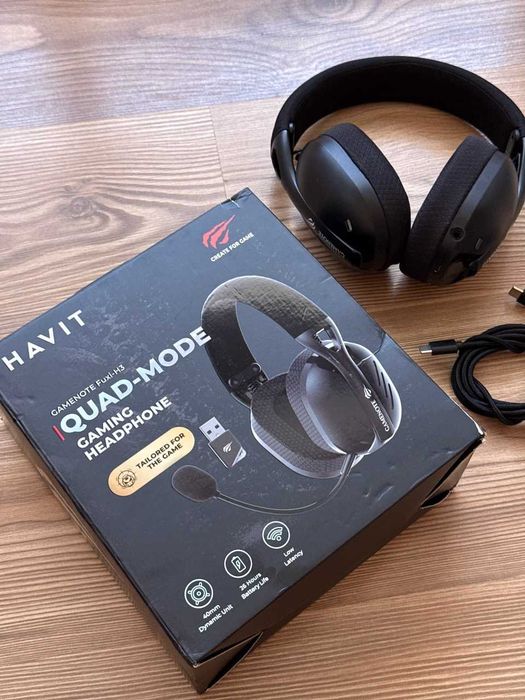 Auscultadores/headphone gamer Havit Gamenote Fuxi-H3 (preto)