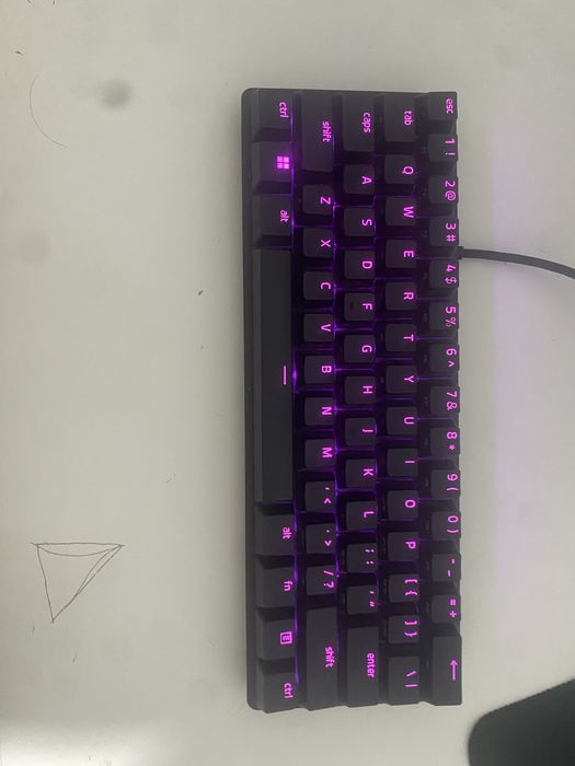 Teclado Razer Huntsman Mini 60% – Switch Purple